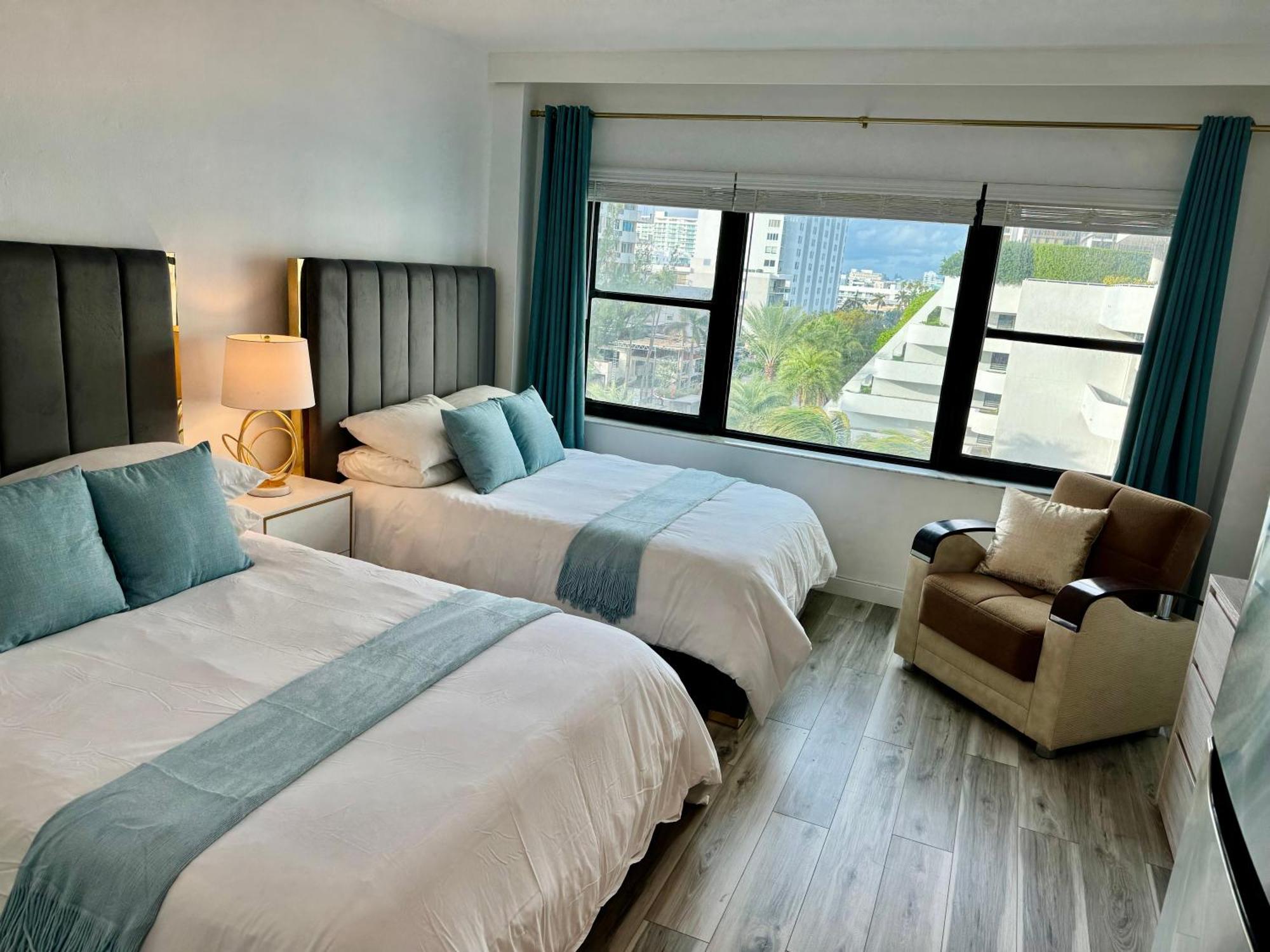 Directly On The Beach With Pool & Parking Miami Beach Exterior foto