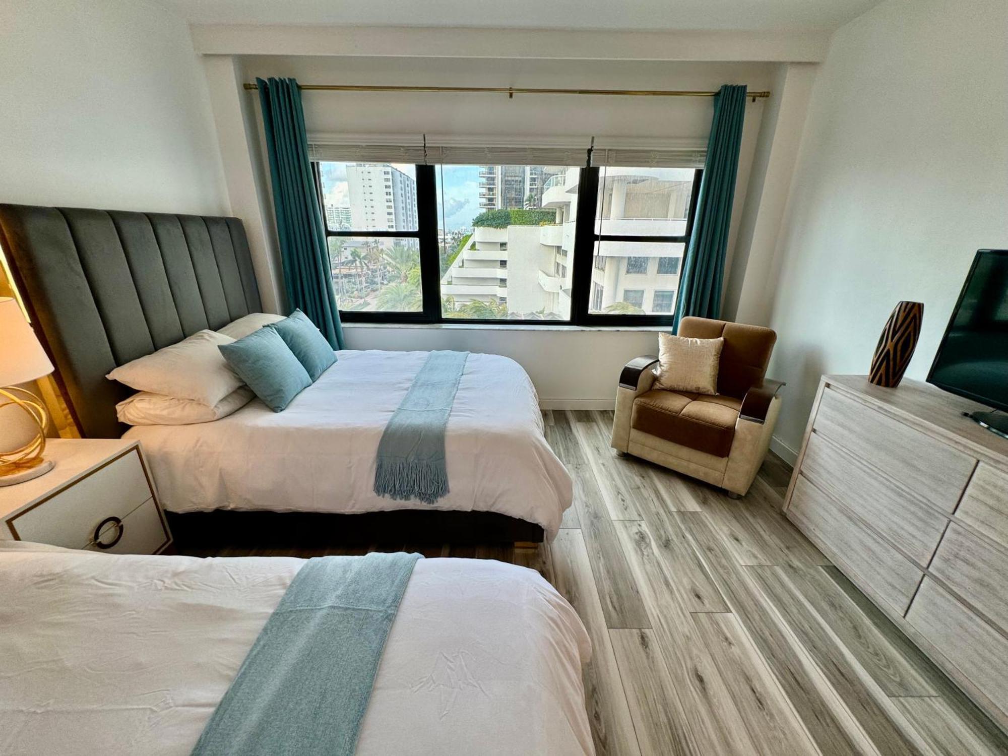 Directly On The Beach With Pool & Parking Miami Beach Exterior foto